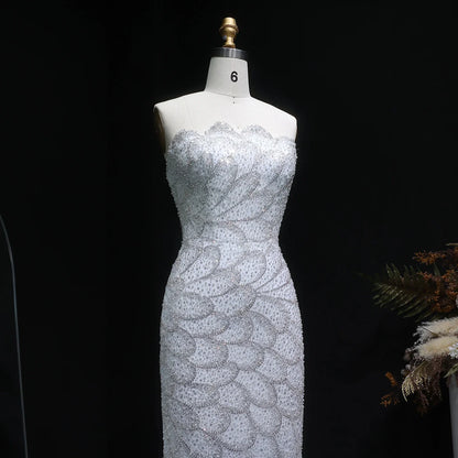 Annina Strapless Evening Gown