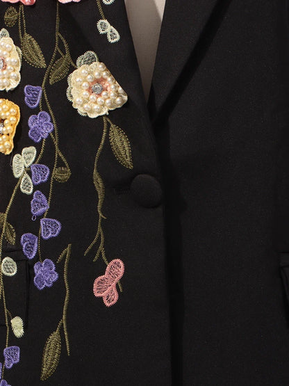 Regal Floral Blazer