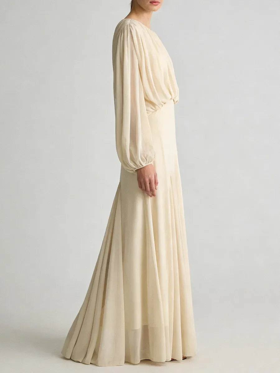Domitia High Waist Maxi Dress