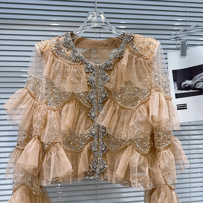 Sylphia Beaded Blouse