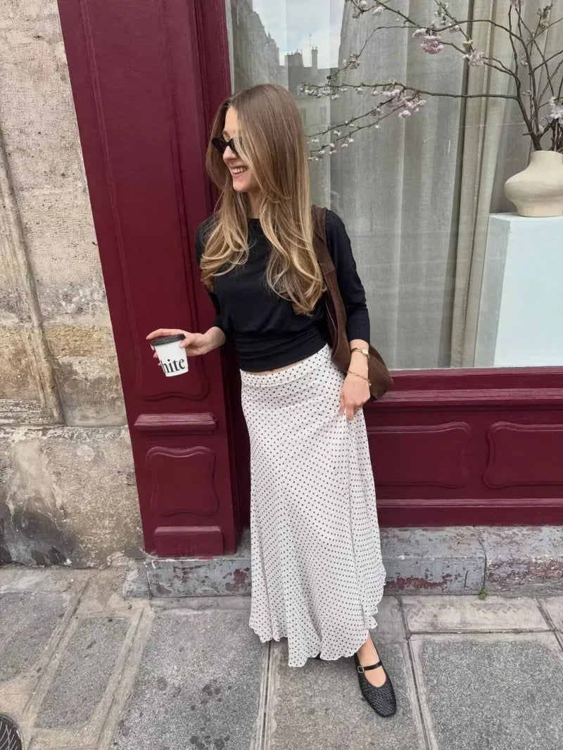 Como Batwing Skirt Set