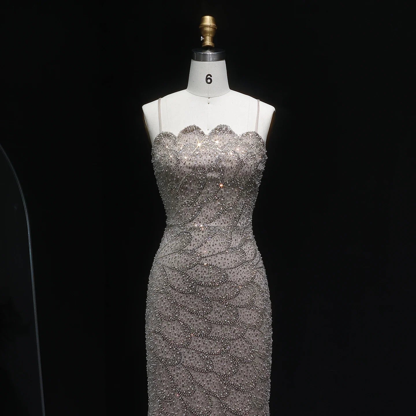 Annina Strapless Evening Gown
