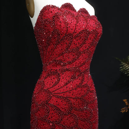 Annina Strapless Evening Gown