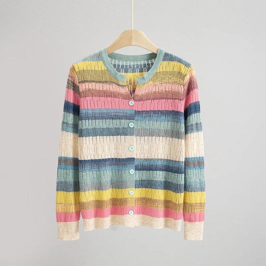 Sofia Amoretti Arcobaleno Knit Cardigan