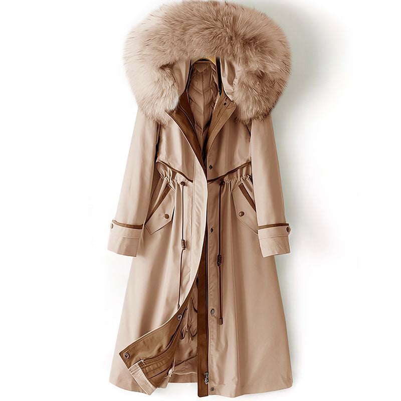 Sofia Amoretti Long Parka with Detachable Down Liner