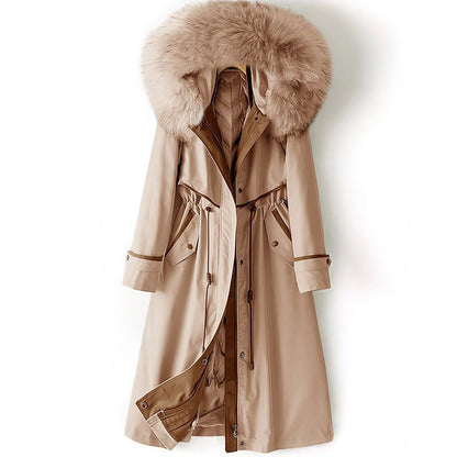 Sofia Amoretti Long Parka with Detachable Down Liner