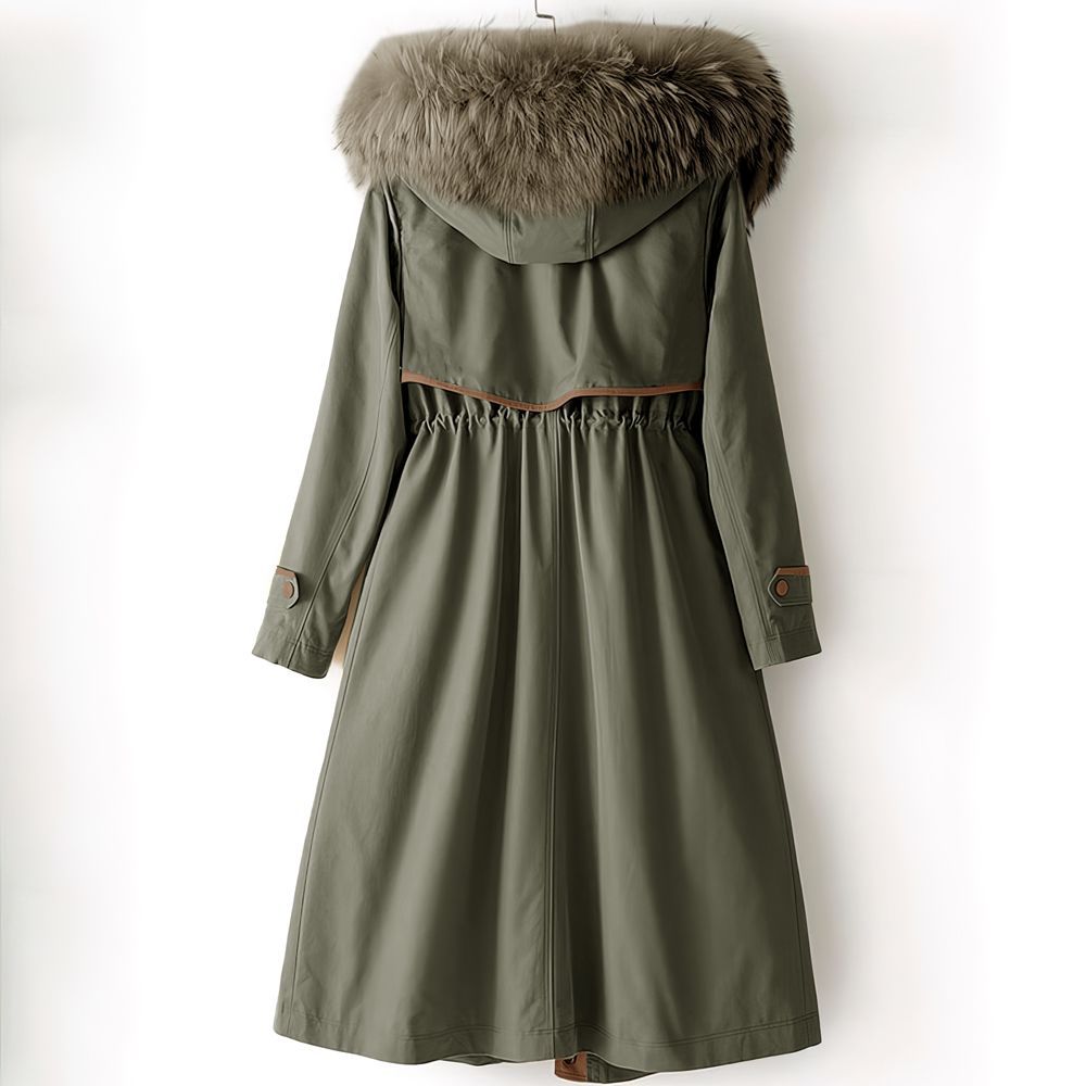 Sofia Amoretti Long Parka with Detachable Down Liner