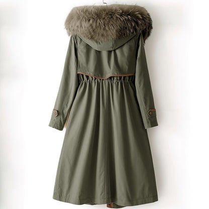 Sofia Amoretti Long Parka with Detachable Down Liner