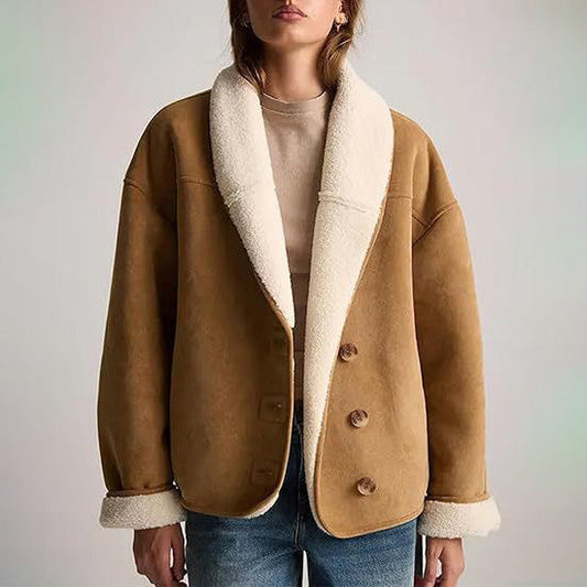 Sofia Amoretti Suede Luxe Jacket