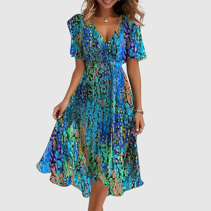 Sofia Amoretti Summer Floral Midi Dress