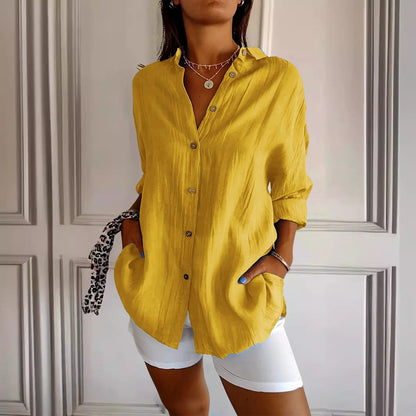 Sofia Amoretti Verona Pleated Shirt