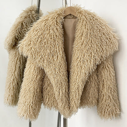 Sofia Amoretti Cozy Curl Faux Fur Coat