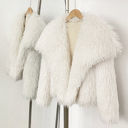 Sofia Amoretti Cozy Curl Faux Fur Coat