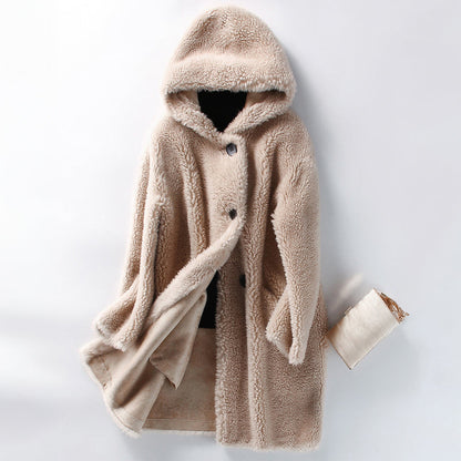 Sofia Amoretti Manteau Teddy Macerata