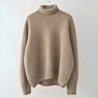 Soft Knit Turtleneck Sweater for Women