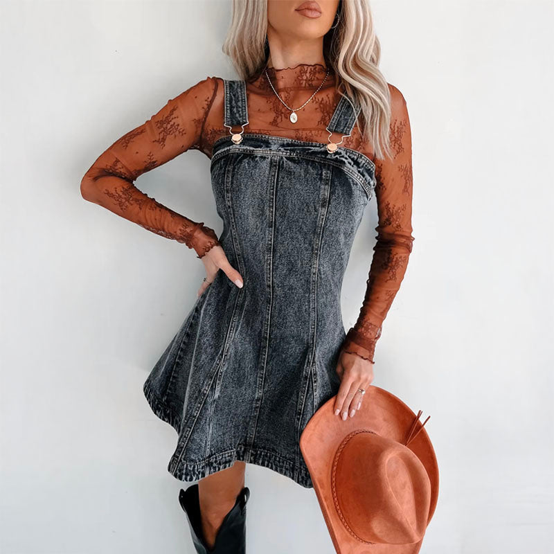 Valentina Rossi Aprilia Denim Dress