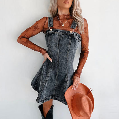 Valentina Rossi Aprilia Denim Dress