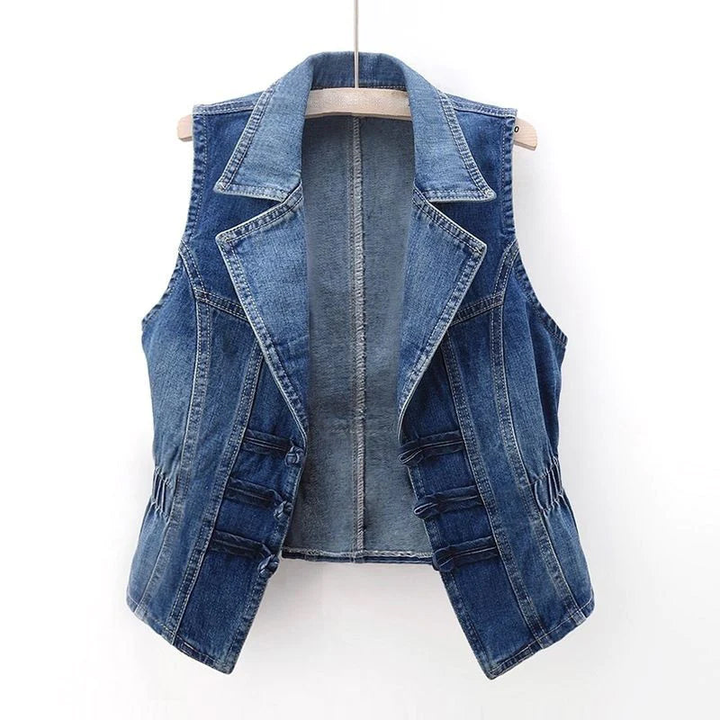 Valentina Rossi Celestial Denim Vest