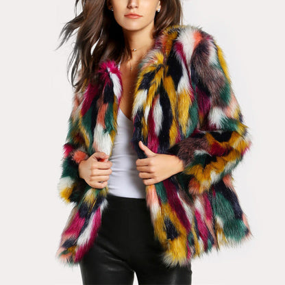 Valentina Rossi Faux Fur Coat