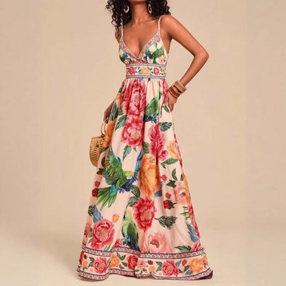 Valentina Rossi Fiore Maxi Dress