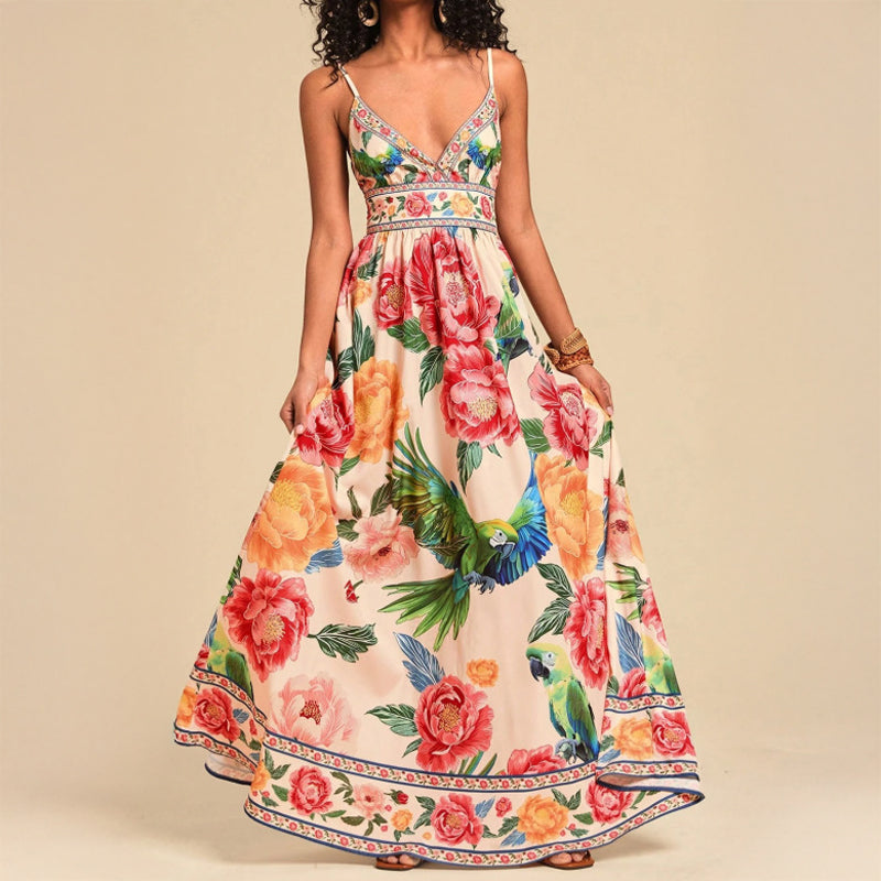 Valentina Rossi Fiore Maxi Dress