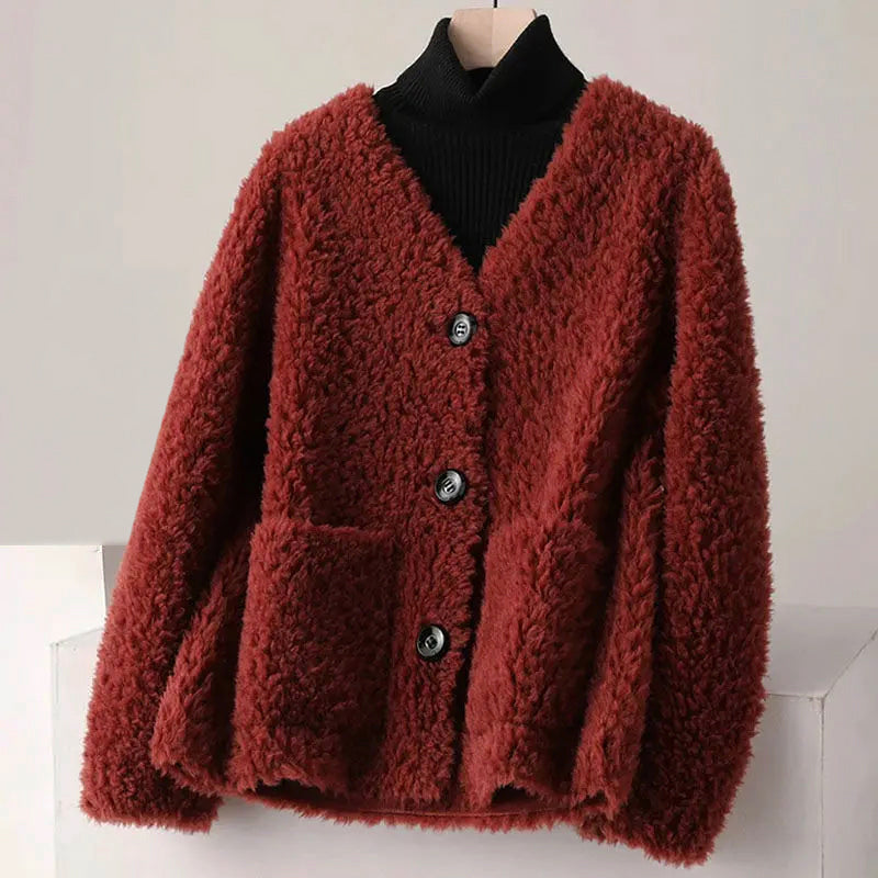 Valentina Rossi Luxe Plush Coat