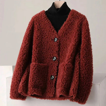 Valentina Rossi Luxe Plush Coat