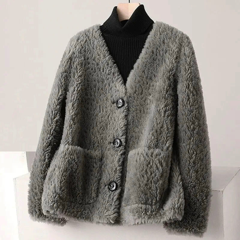 Valentina Rossi Luxe Plush Coat