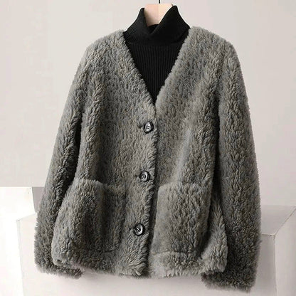 Valentina Rossi Luxe Plush Coat