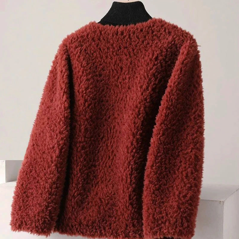 Valentina Rossi Luxe Plush Coat