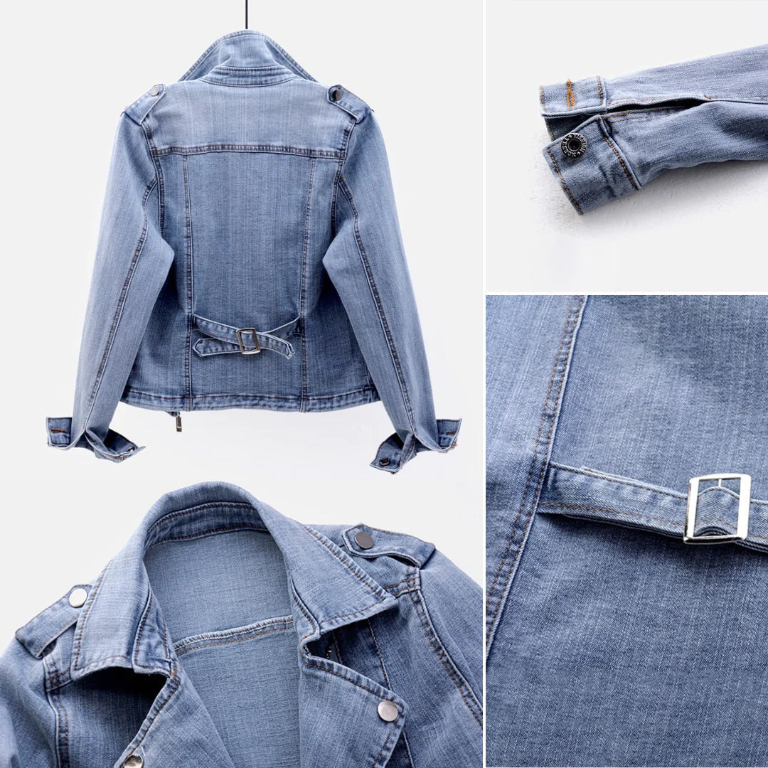 Valentina Rossi Sapphire Denim Jacket