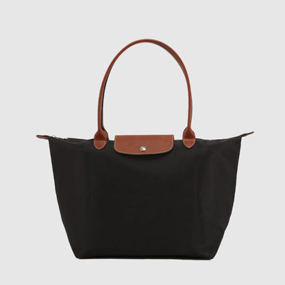 Valentina Rossi Tote Bag with Leather Trim