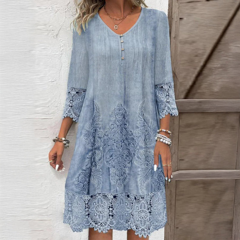 Valentina Rossi Antigone Lace Dress