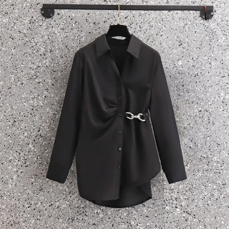 Valentina Rossi Elegant Oversized Shirt