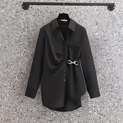 Valentina Rossi Elegant Oversized Shirt