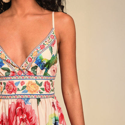 Valentina Rossi Fiore Maxi Dress