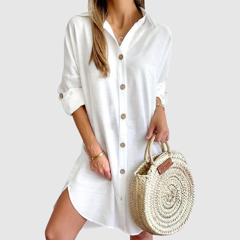 Valentina Rossi Mini Shirt Dress