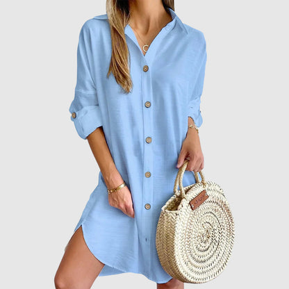 Valentina Rossi Mini Shirt Dress