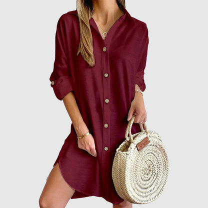 Valentina Rossi Mini Shirt Dress