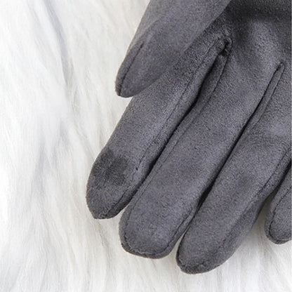 VeluLuxe Faux Fur Winter Gloves