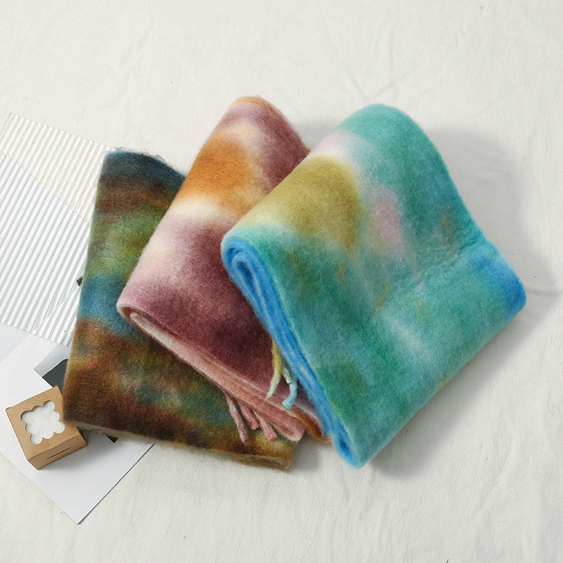 Châle Whisper à l'aquarelle