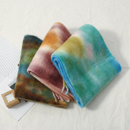 Châle Whisper à l'aquarelle