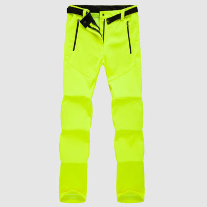 Women’s Softshell Outdoor Pants with Thermal Fleece Lining
