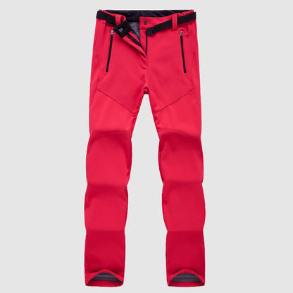 Women’s Softshell Outdoor Pants with Thermal Fleece Lining