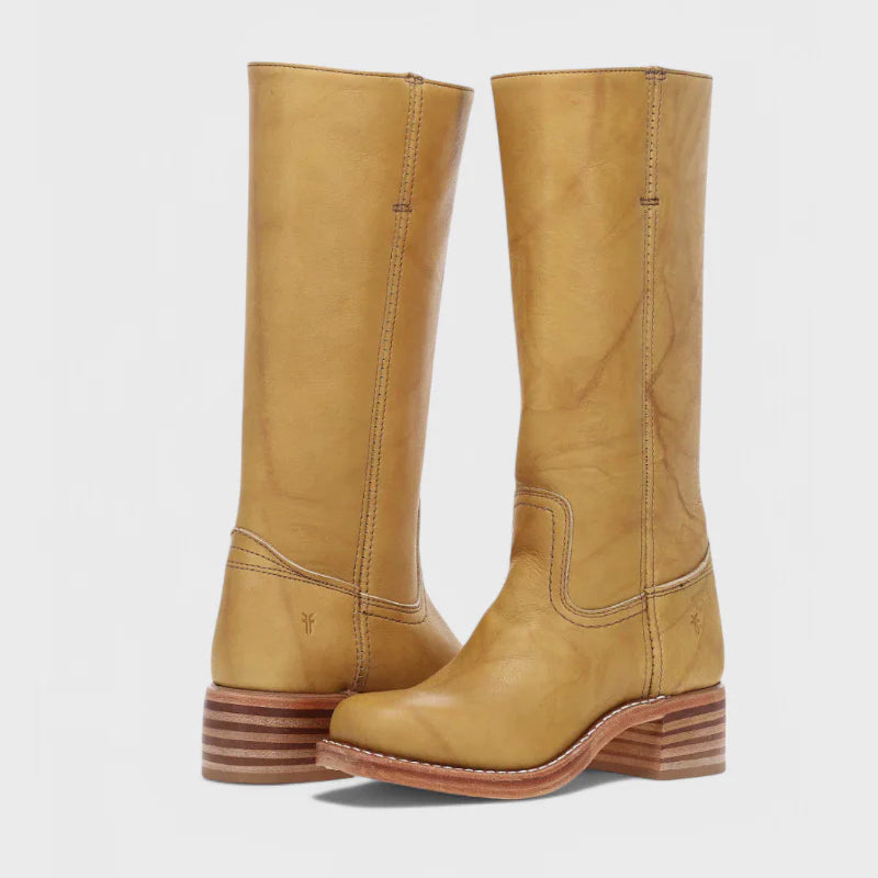 Women’s Tall Western-Style Boots with Square Toe