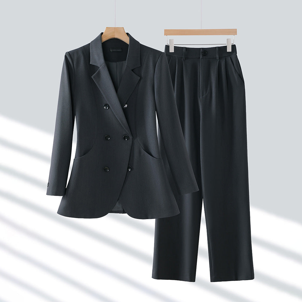 Women’s Tailored Power Blazer Pants Set