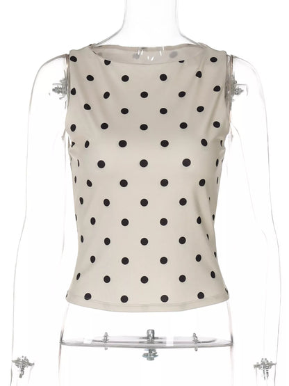Polka Dot Tank Top