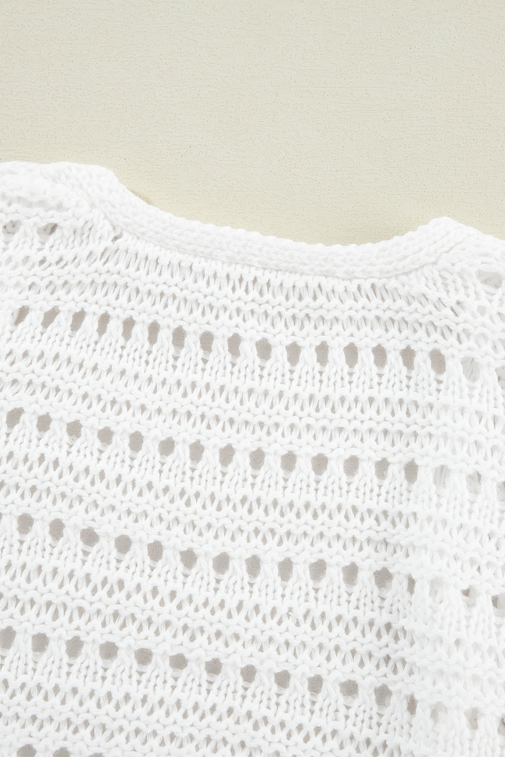 Blue Zone Planet | Openwork Open Front Long Sleeve Cardigan