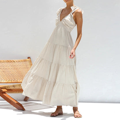 Vacation Style Seaside Muse Maxi Dress