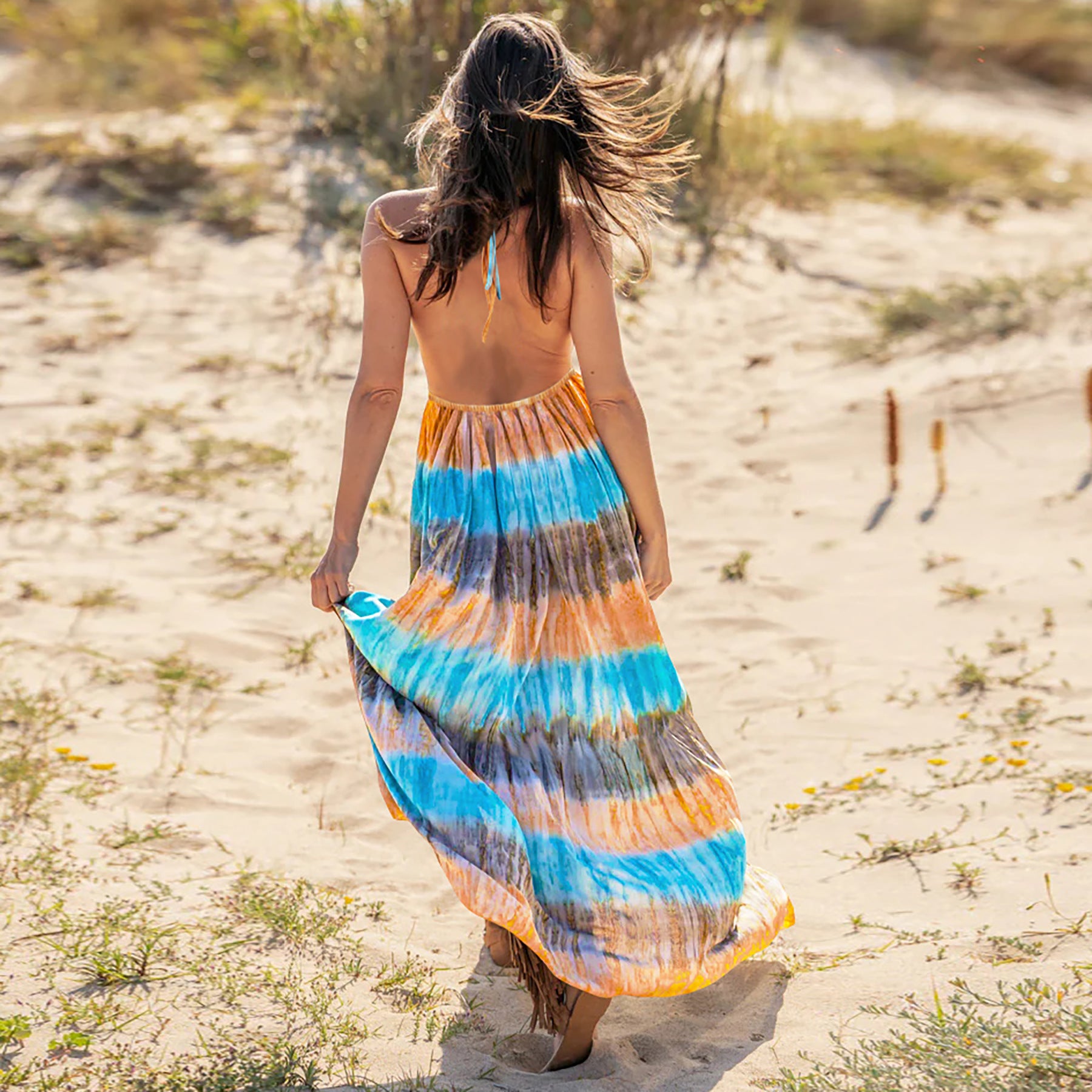 Summer Exquisite Tie-dye Dress